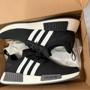Men’s Adidas Black and White Sneakers